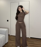 Прогулянковий костюм футболка і штани MIK-5181A490