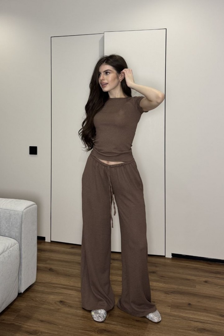 Прогулянковий костюм футболка і штани MIK-5181A490