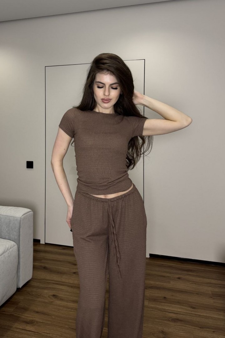 Прогулянковий костюм футболка і штани MIK-5181A490