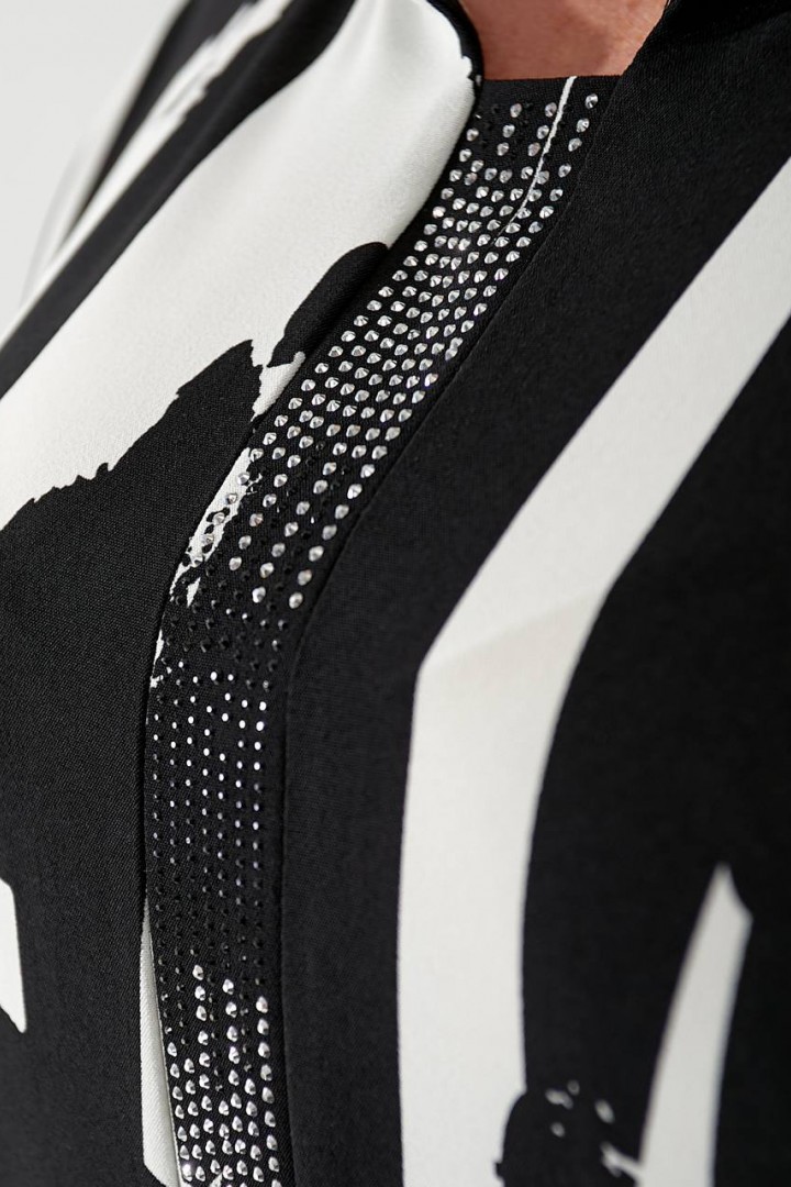 Женское принтованное платье OSI-26540A490