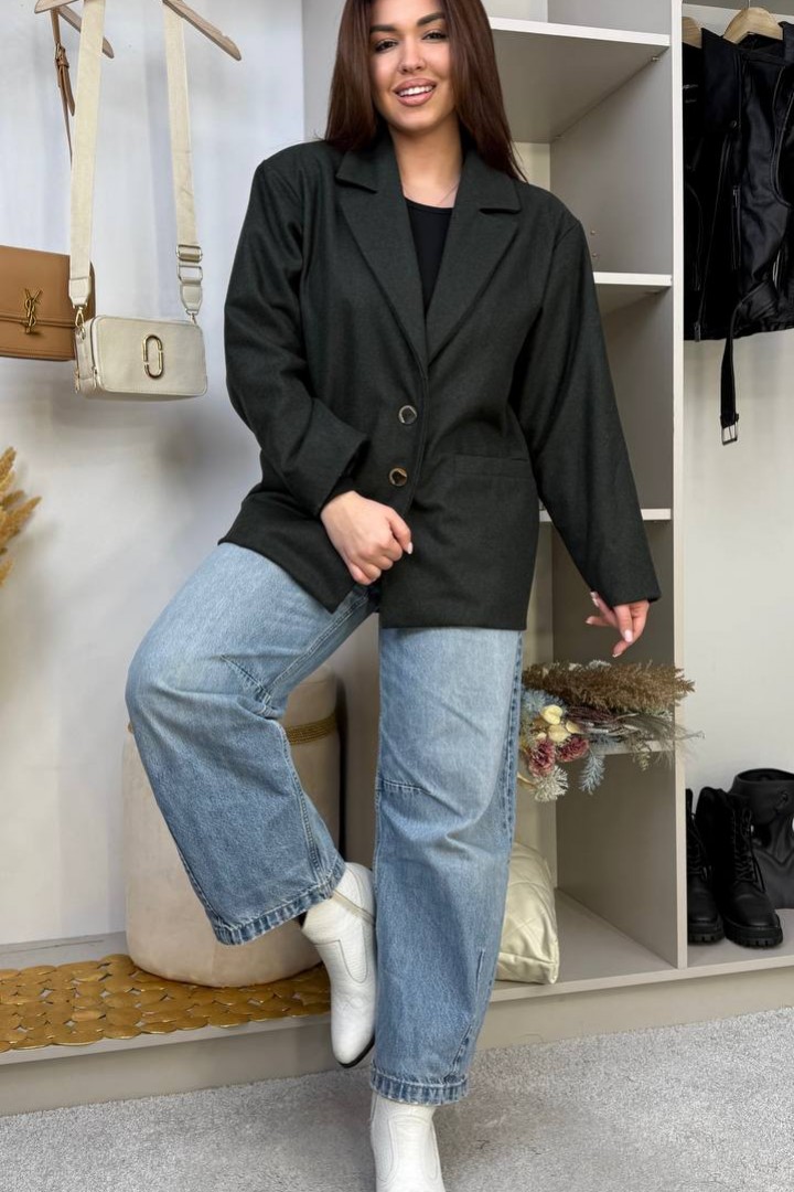 Шерстяное полупальто QUA-3095A980