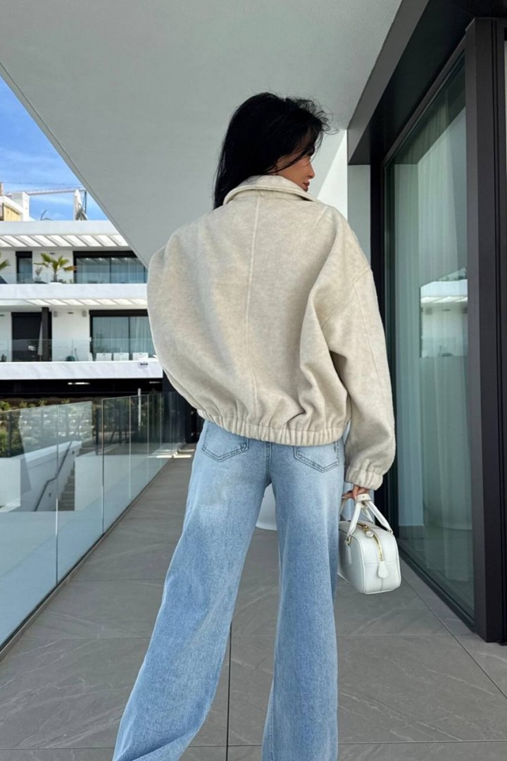 Замшевий бомбер ZIF-1487A620