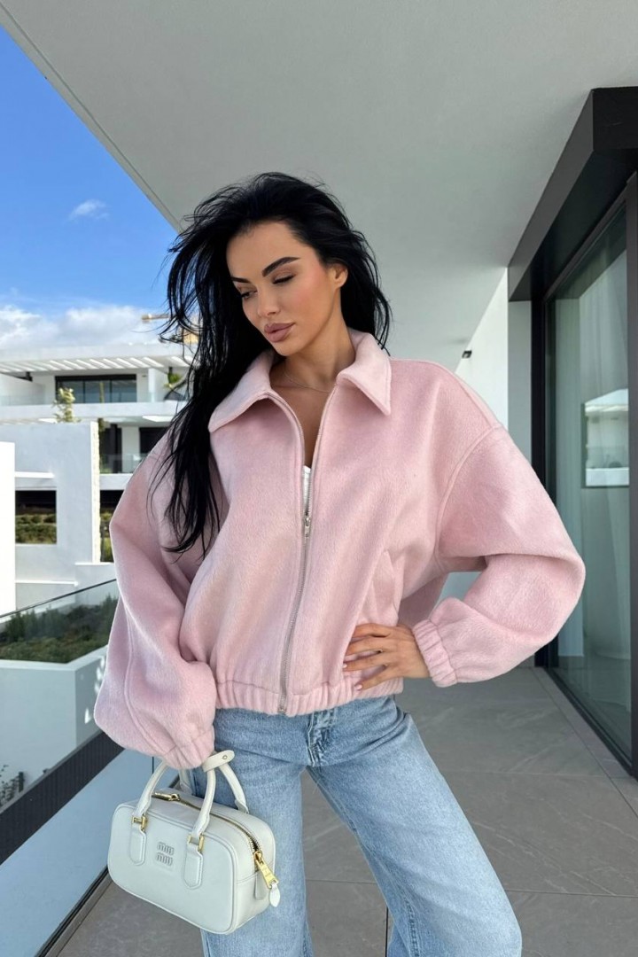 Замшевий бомбер ZIF-1487A620