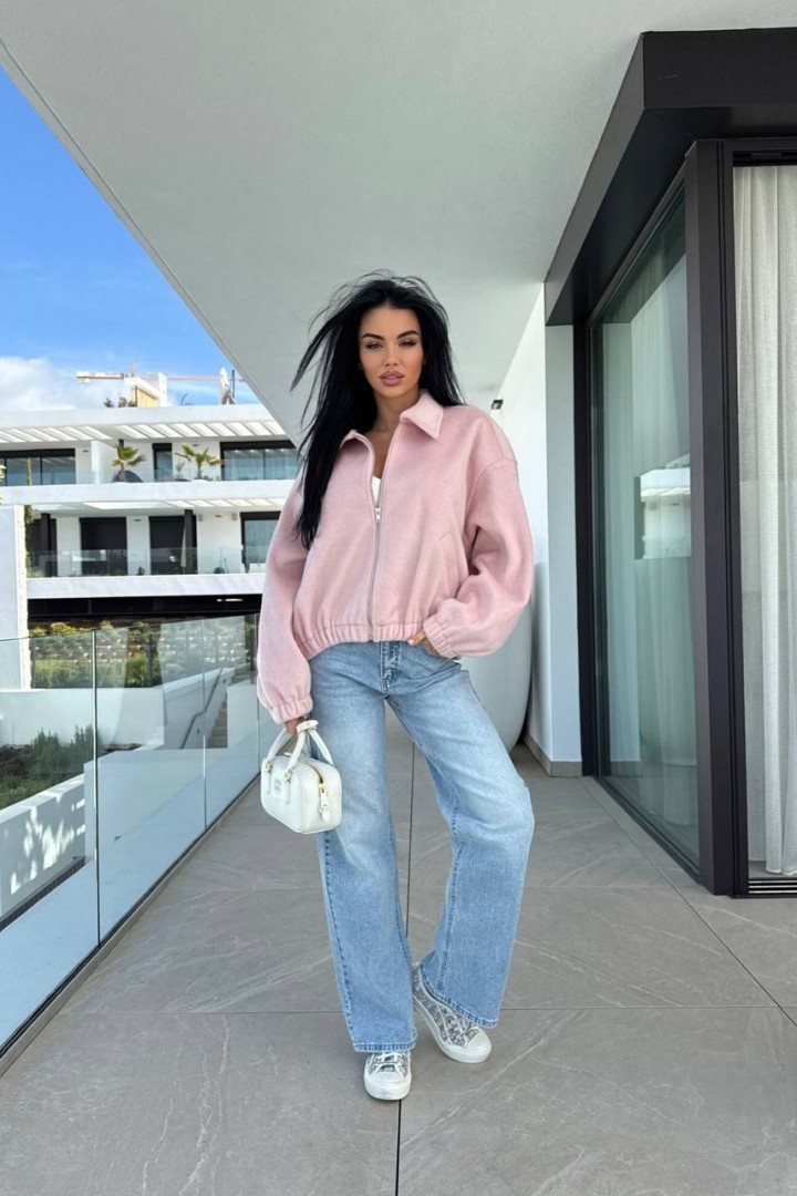 Замшевий бомбер ZIF-1487A620