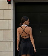 Платье с открытой спиной SAO-154A299