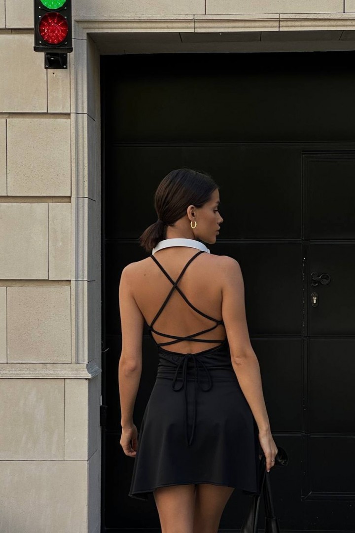 Платье с открытой спиной SAO-154A299