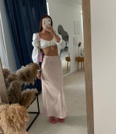 Шовкова спідниця SAO-084A300