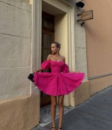 Сукня з обʼємними рукавами MPK-362A630