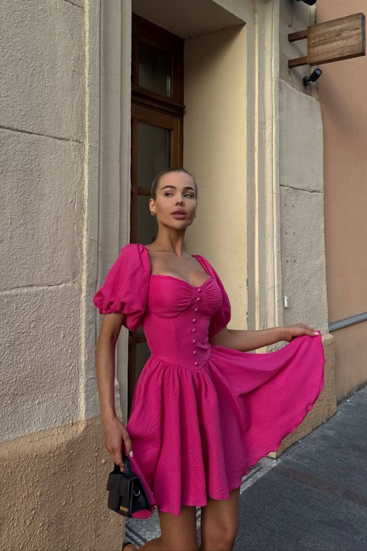 Сукня з обʼємними рукавами MPK-362A630