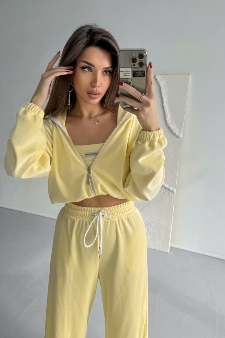 Велюровый костюм двойка VM-10530A530