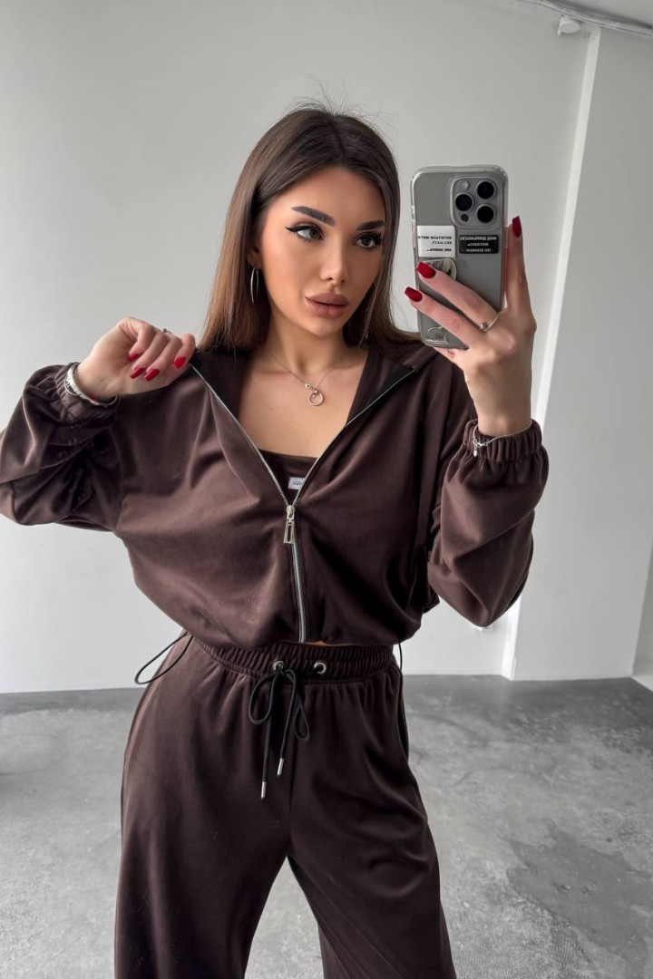 Велюровый костюм двойка VM-10530A530