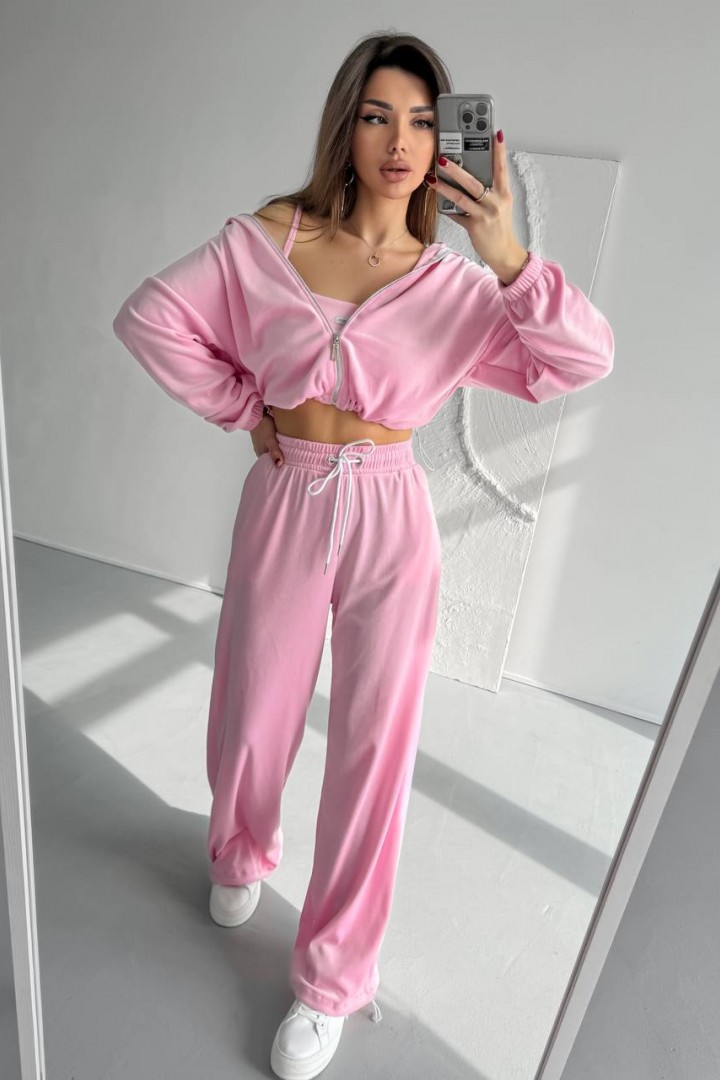 Велюровый костюм двойка VM-10530A530