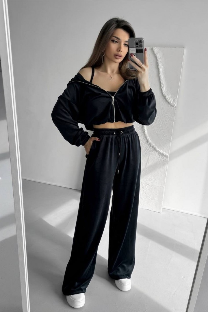 Велюровый костюм двойка VM-10530A530