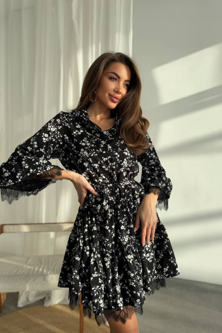 Сукня з мереживом MPK-340A640