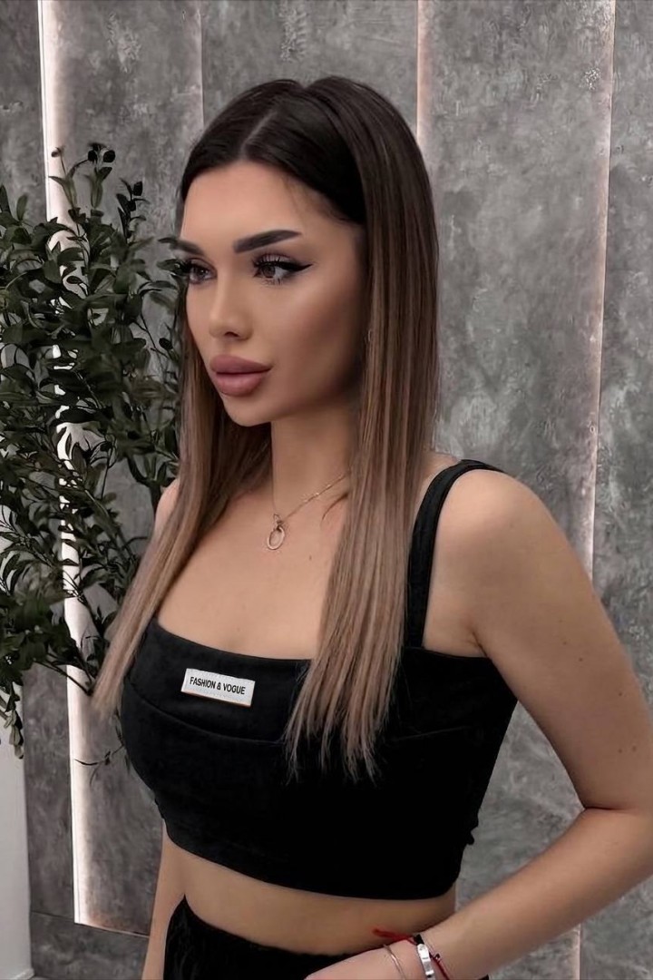 Велюровый топ VM-10530.1A120