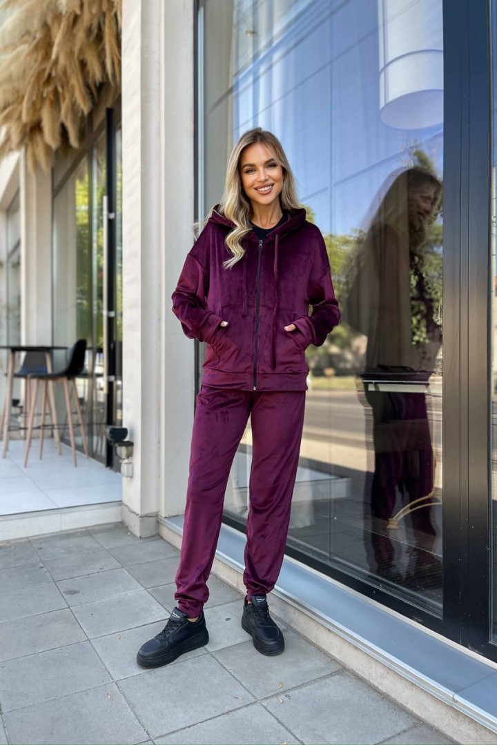 Велюровий спортивний костюм MD-230A499