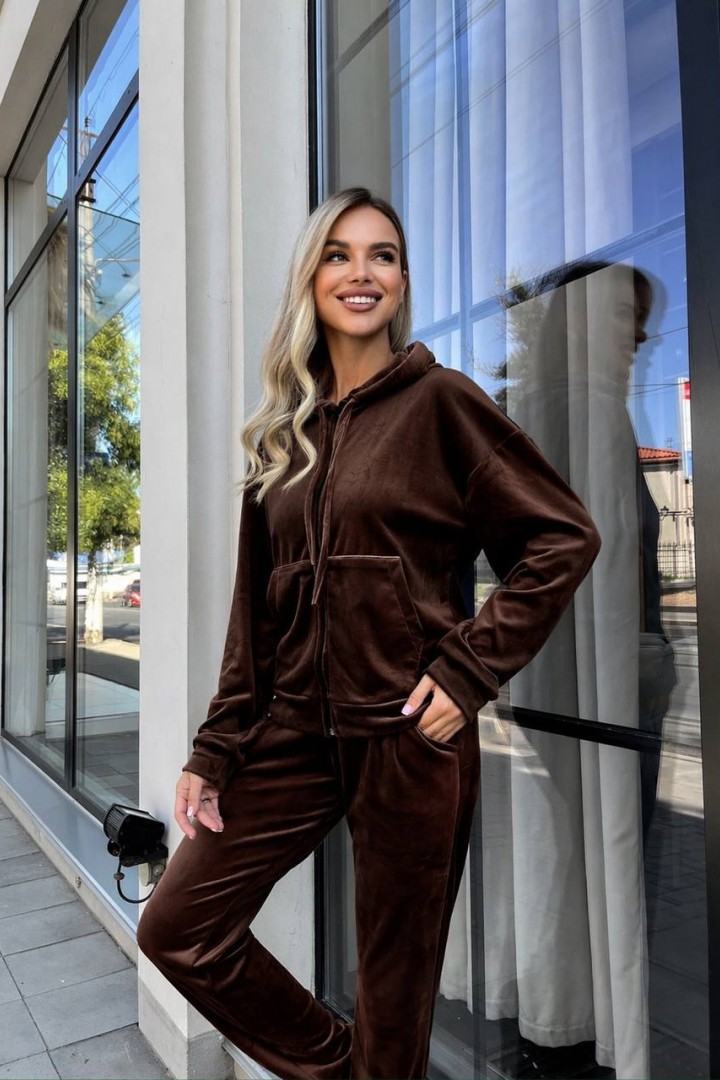 Велюровий спортивний костюм MD-230A499