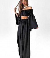 Спокусливий костюм топ + штани AKS-186A470