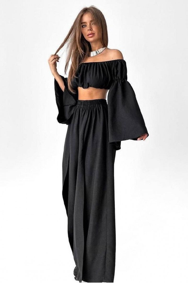 Спокусливий костюм топ + штани AKS-186A470