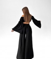 Спокусливий костюм топ + штани AKS-186A470