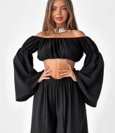 Спокусливий костюм топ + штани AKS-186A470