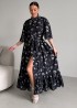 Платье с принтом LID-648A1000