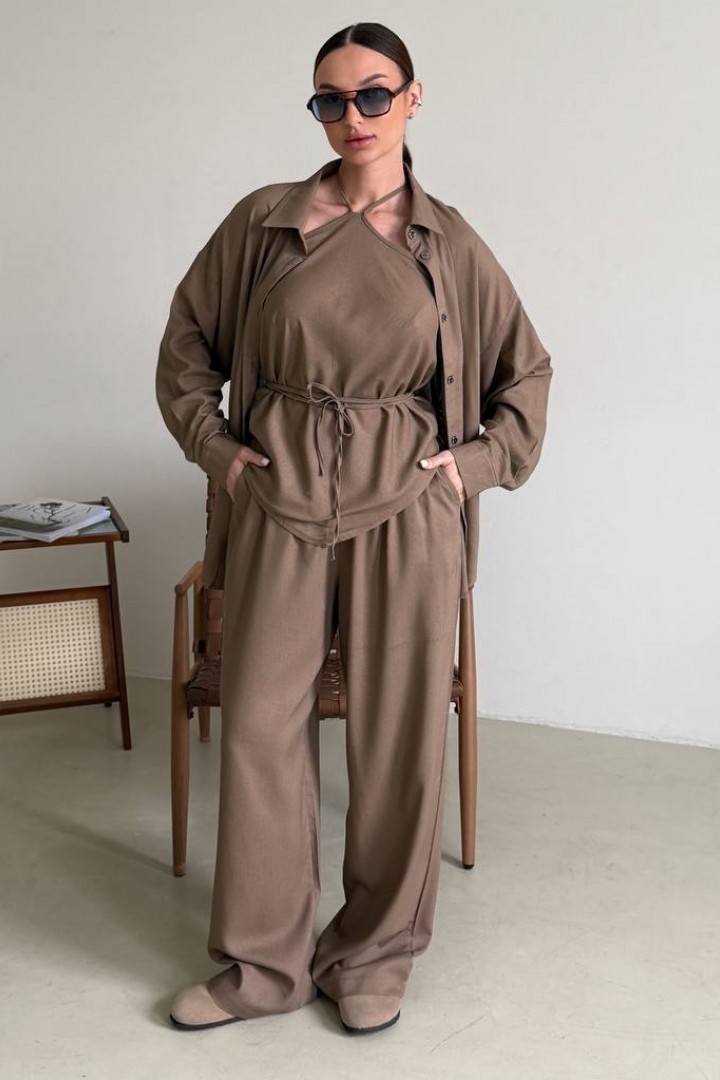 Льняний костюм LID-616A1300