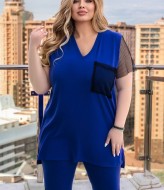 Костюм туника и велосипедки IRI-0083A11