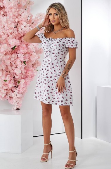 Платье с принтом VM-10485A330