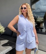 Рубашка без рукавов женская  VIA-258A6.5