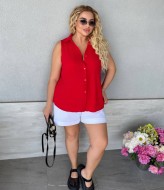 Рубашка без рукавов женская  VIA-258A6.5