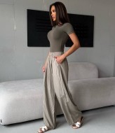 Летние брюки на резинке KC-3350A400