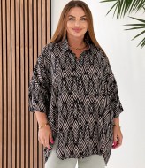 Блузка большого размера  NU-1458A15