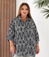 Блузка большого размера  NU-1458A15