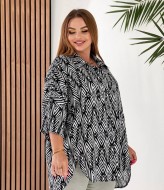 Блузка большого размера  NU-1458A15