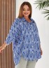 Блузка большого размера  NU-1458A15