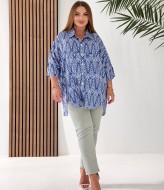Блузка большого размера  NU-1458A15