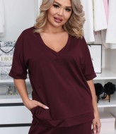 Костюм юбка и футболка  VK-078A700