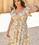 Платье с цветочным принтом YM-05820.1A11