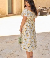 Платье с цветочным принтом YM-05820.1A11