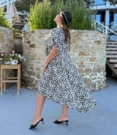 Платье с запахом летнее PRAT-2283A580