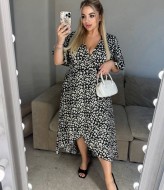 Платье с запахом летнее PRAT-2283A580