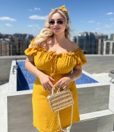 Женское платье короткое  PRA-1369A430