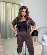 Трикотажный спортивный костюм женский LZ-L922A720