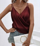 Шовкова майка з драпіруванням KC-3320A350