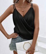 Шовкова майка з драпіруванням KC-3320A350