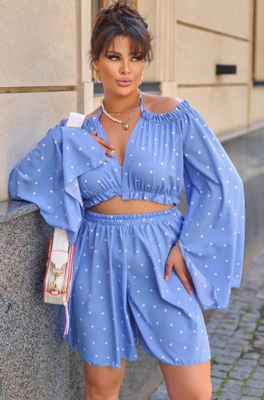 Летний костюм шорты и топ YM-5831A13