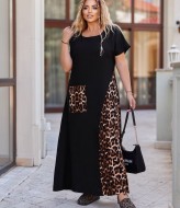 Льняное длинное платье LF-253A520