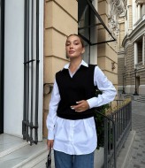 Рубашка и жилетка AXY-046A480