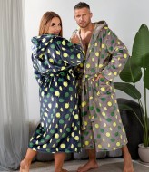 Мужской халат плюшевый  DG-p15589A650